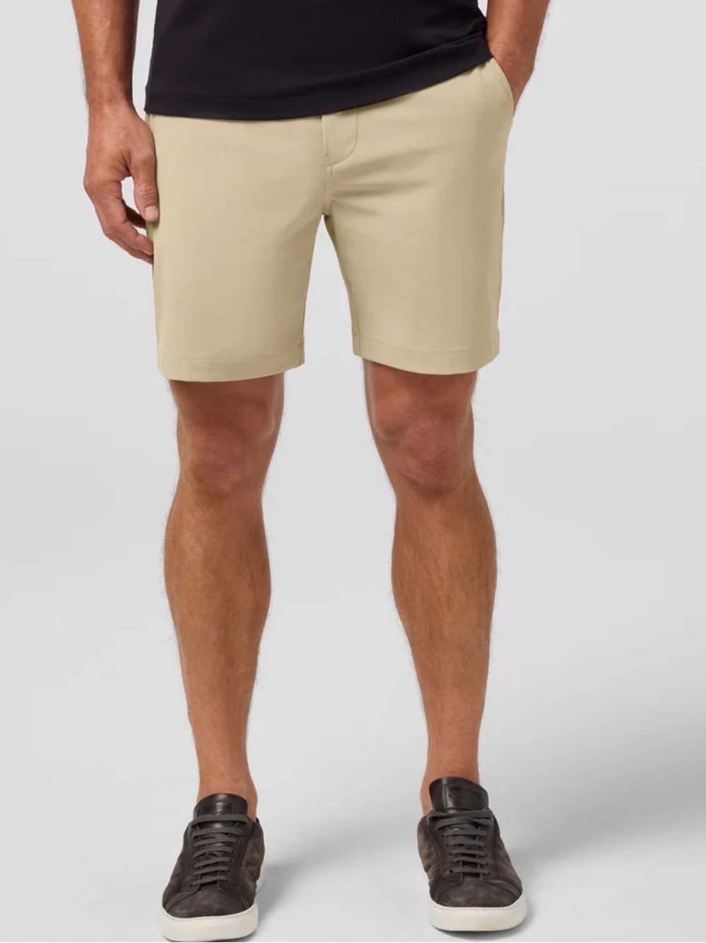 Mizzen+Main Helmsman Shorts Light khaki $98 MSRP Size 34 7” Slim